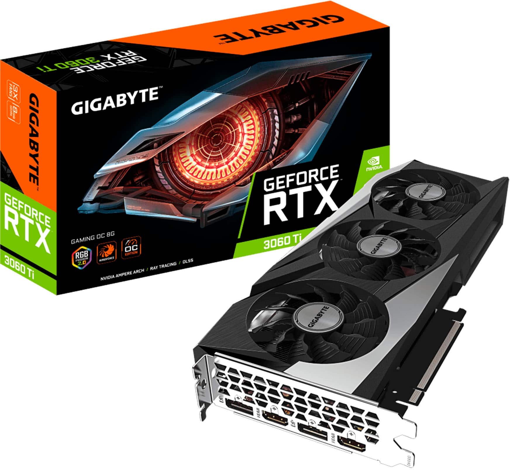 Best Buy: GIGABYTE NVIDIA GeForce RTX 3060 Ti GAMING OC 8G GDDR6