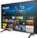Angle. Amazon - 50" Class 4-Series 4K UHD Smart Fire TV - Black.