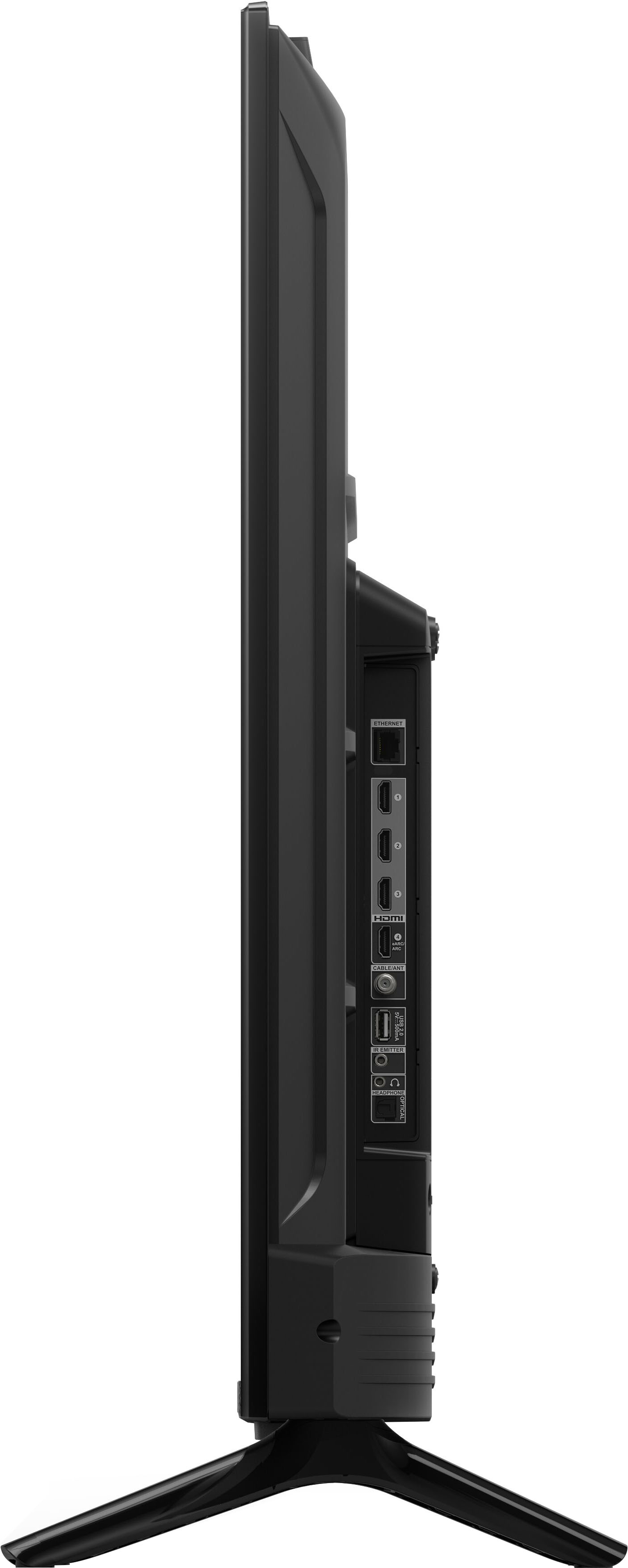 Left View: Amazon - 43" Class Omni Series 4K UHD Smart Fire TV hands-free with Alexa