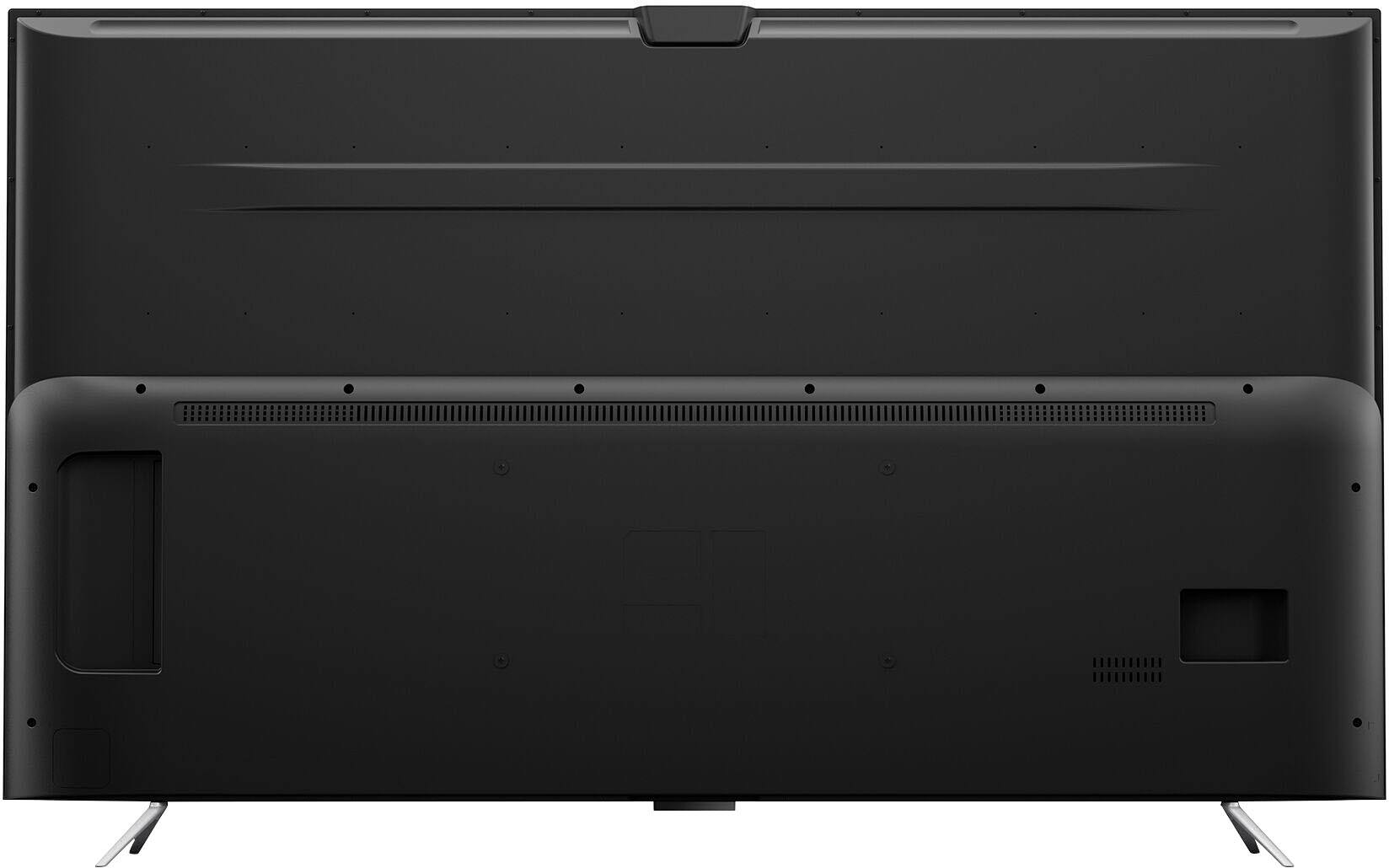 Back. Amazon - 75" Class Omni Series 4K UHD Smart Fire TV hands-free with Alexa - Gray Metal.