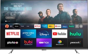 Amazon - 75" Class Omni Series 4K UHD Smart Fire TV hands-free with Alexa - Front_Zoom