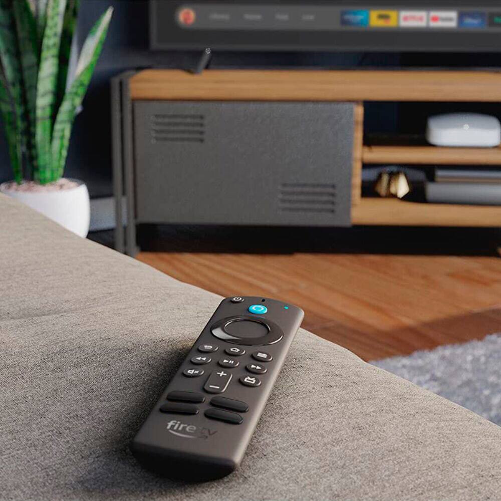 Alt View 15. Amazon - Fire TV Stick 4K Max Streaming Media Player with Alexa Voice Remote (includes TV controls) | HD streaming device - Black.