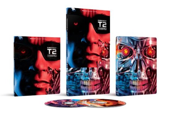 Front Standard. Terminator 2: Judgment Day [SteelBook] [Includes Digital Copy] [4K Ultra HD Blu-ray/Blu-ray] [1991].