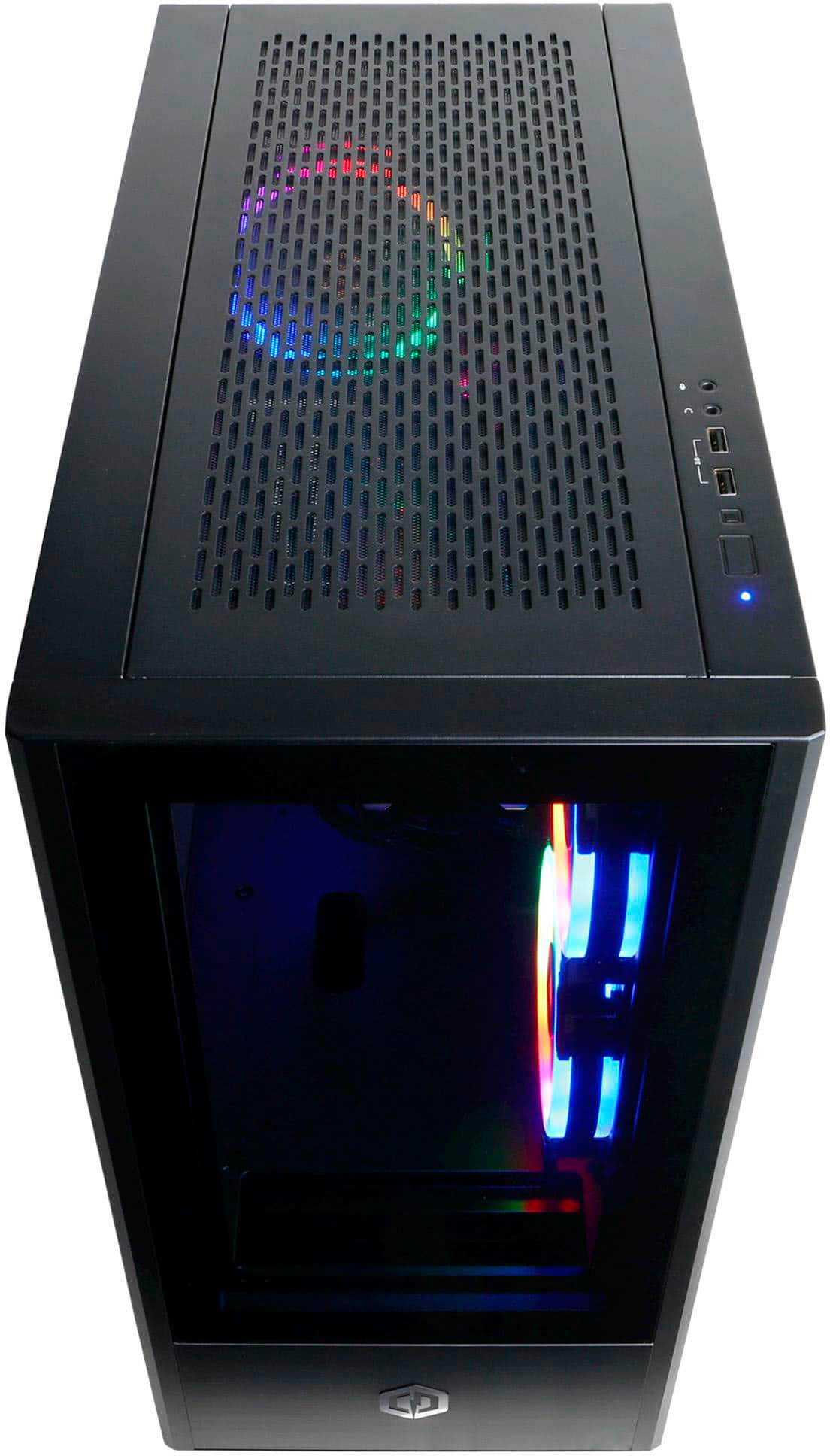 Alt View 12. CyberPowerPC - Gamer Xtreme Gaming Desktop - Intel Core i5-11600KF - 16GB Memory - NVIDIA GeForce RTX 2060 - 500GB SSD - Black.