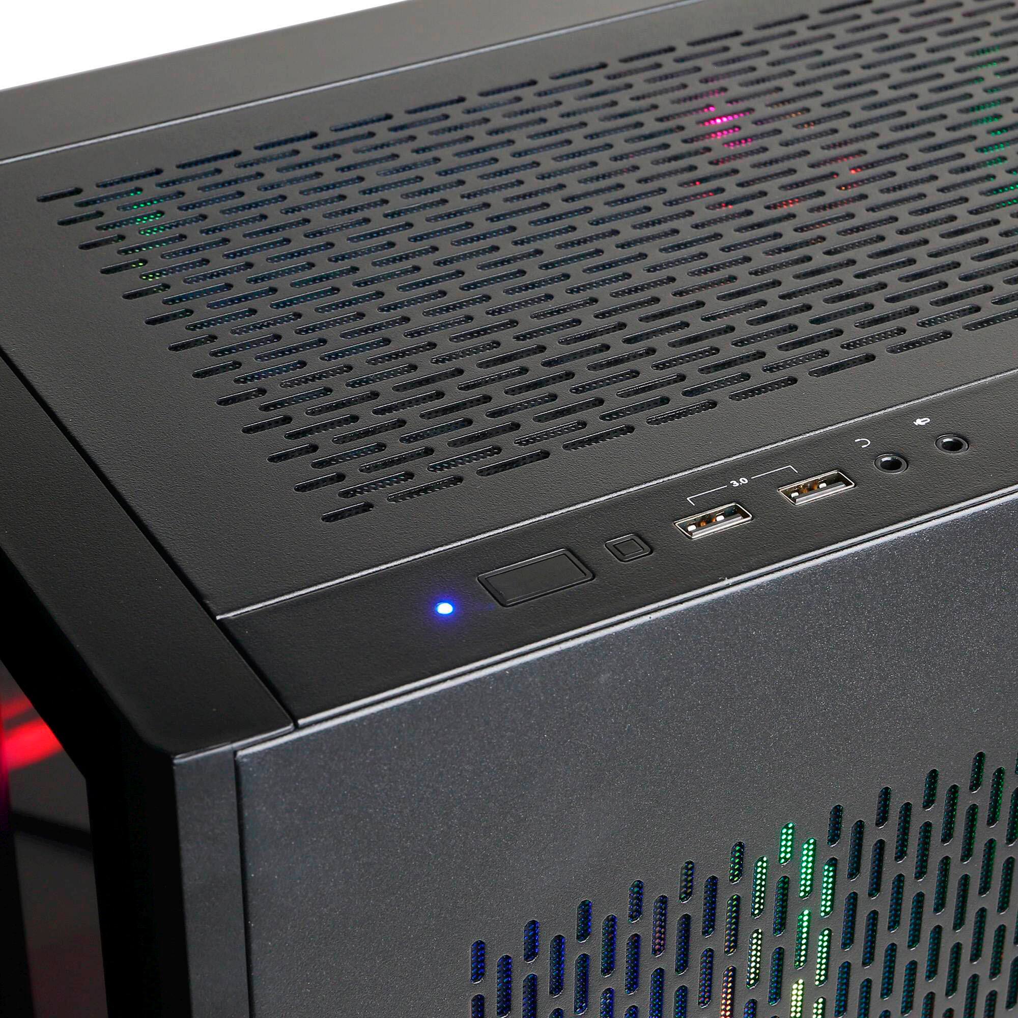 Alt View 2. CyberPowerPC - Gamer Xtreme Gaming Desktop - Intel Core i5-11600KF - 16GB Memory - NVIDIA GeForce RTX 2060 - 500GB SSD - Black.