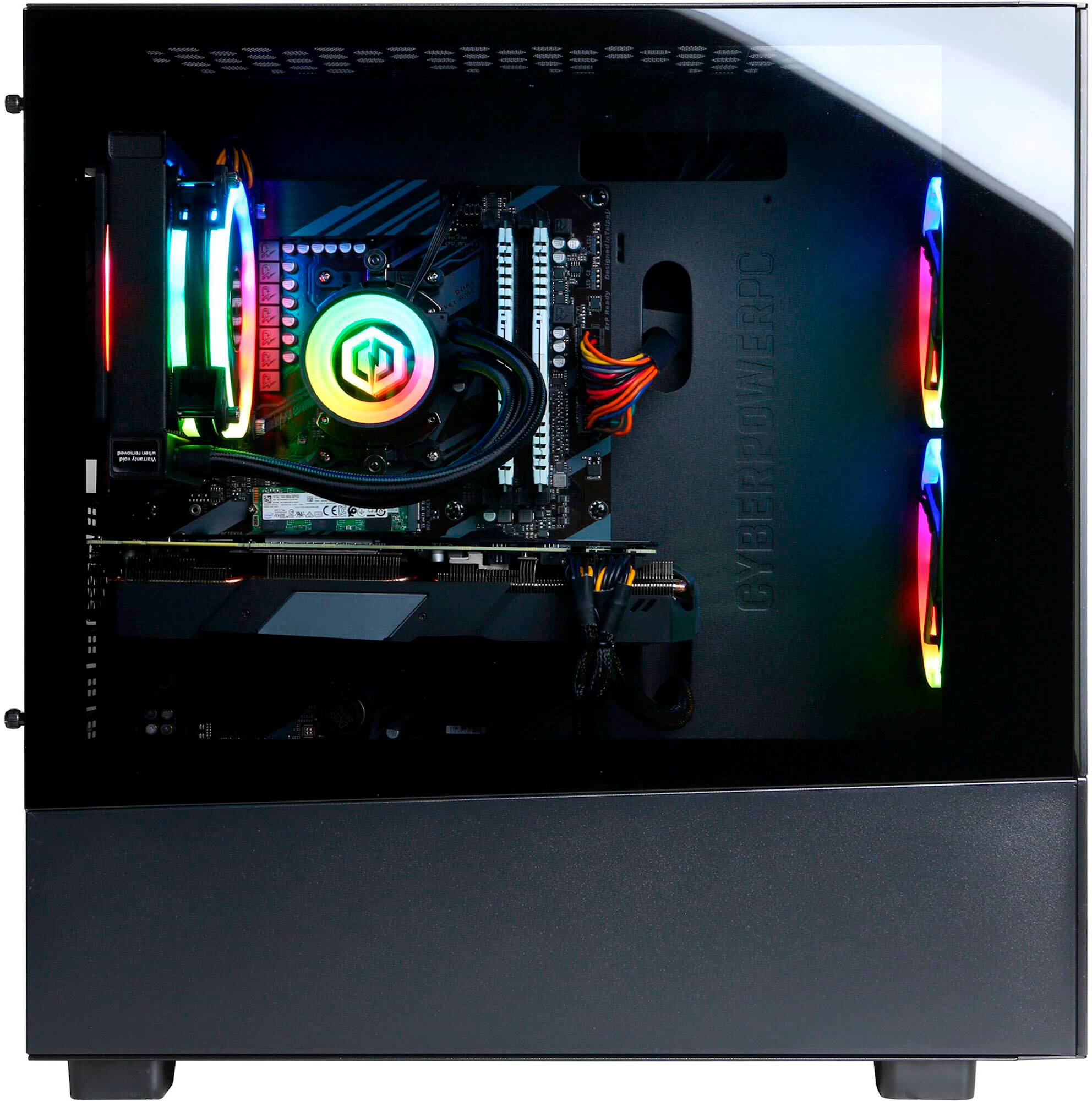 Alt View 13. CyberPowerPC - Gamer Supreme Gaming Desktop - Intel Core i7-11700KF - 16GB Memory - NVIDIA GeForce RTX 3070 - 1TB SSD - Black.