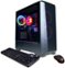 CyberPowerPC - Gamer Master Gaming Desktop - AMD Ryzen 5 5600G - 16GB Memory - NVIDIA GeForce RTX 3060 - 1TB HDD + 500GB SSD - Black