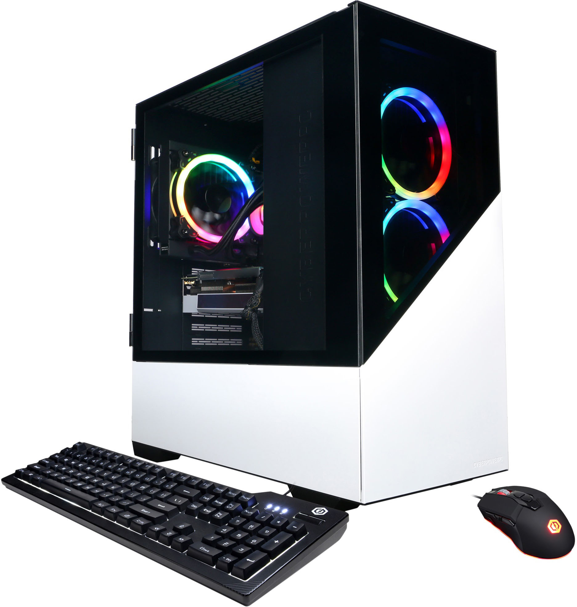 CyberPowerPC Gamer Supreme Gaming Desktop AMD    Best Buy