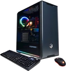 CyberPowerPC - Gamer Supreme Gaming Desktop - AMD Ryzen 9 5900X - 16GB Memory - NVIDIA GeForce RTX 3080 - 1TB SSD - Black - Angle_Zoom