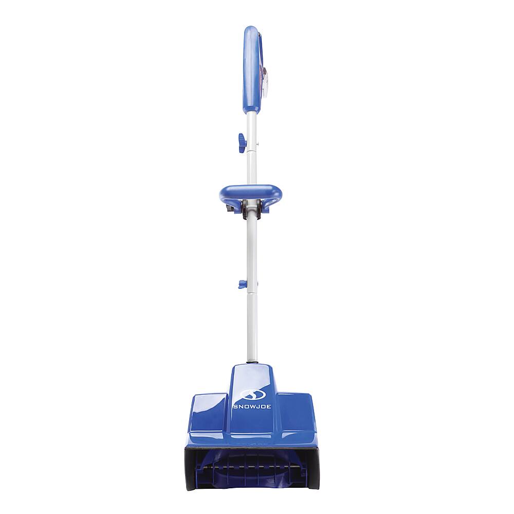 Left. Snow Joe - 24V-SS11-XR 24-Volt iON+ Cordless Snow Shovel Kit | 11-Inch | W/ 5.0-Ah Battery and Charger - Blue.