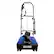Left. Snow Joe - SJ623E Electric Single Stage Snow Thrower | 18-Inch | 15 Amp Motor | Headlights - Blue.