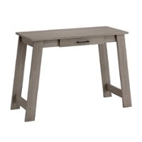 Sauder - Beginnings Writing Desk - Silver Sycamore - Front_Zoom