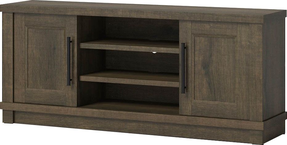 Angle View: Whalen Furniture - TV Console for Most TVs up to 75" - Brown