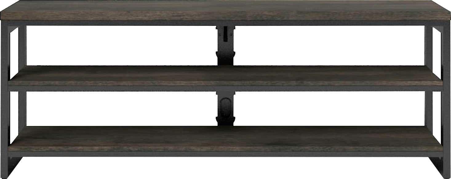 Whalen Furniture - TV Stand for Most TVs Up to 70" - Gray - Front_Zoom