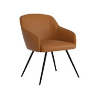 Sauder - Harvey Park Occasional Chair - Saddle Brown - Front_Zoom