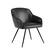 Front. Sauder - Harvey Park Faux Leather Occasional Chair - Black.