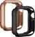 Angle. Modal™ - Bumper Case for Apple Watch 41mm and Apple Watch Series 7-9 41mm (2-Pack) - Black/Gold.