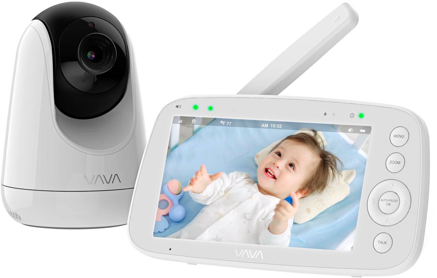 Save on VAVA – Baby Monitor 720P 5″ HD Display – White @ BestBuy Save on VAVA – Baby Monitor 720P 5″ HD Display – White @ BestBuy