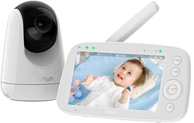 VAVA - Baby Monitor 720P 5" HD Display - White - Angle_Zoom