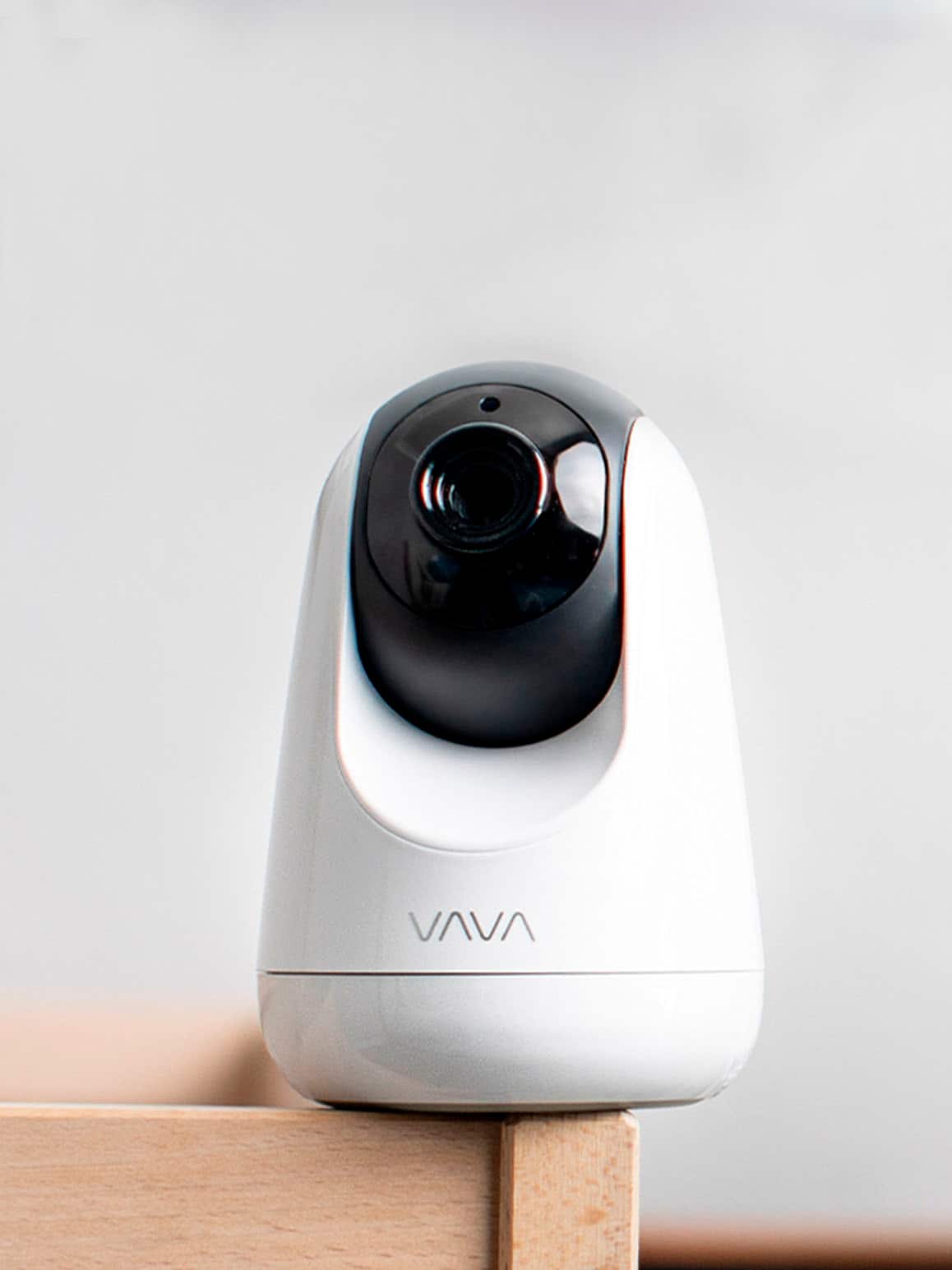 Alt View 15. VAVA - Baby Monitor 720P 5" HD Display - White.