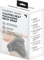Calming Heat - Massaging Neck Wrap - Grey - Angle_Zoom