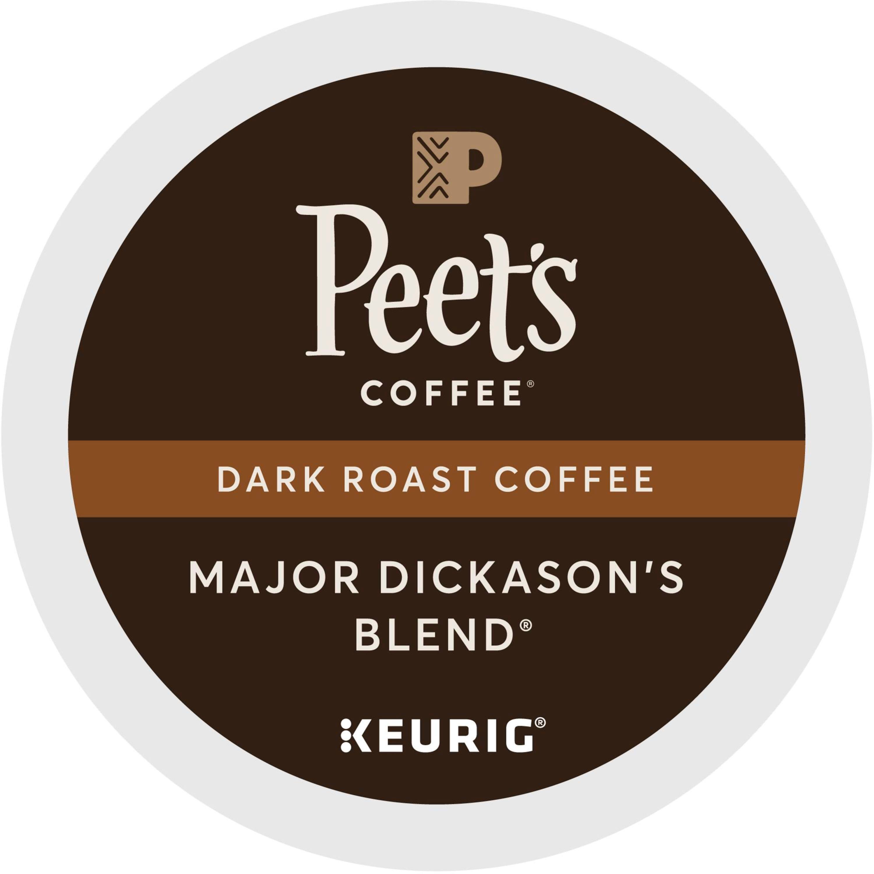 Alt View 12. Peet's Coffee - Major Dickason's K-Cup Pods 22-Pack.