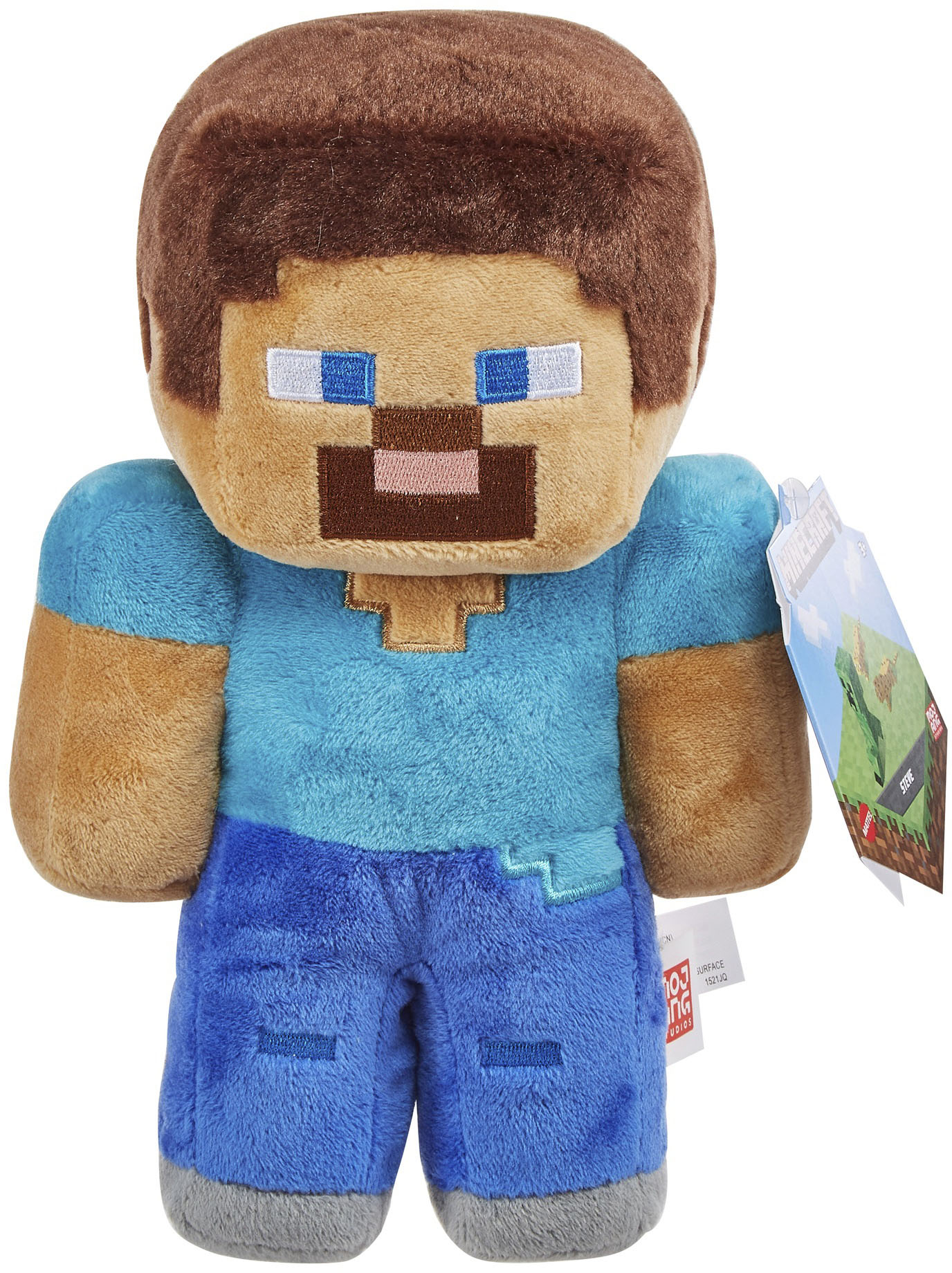 Minecraft Cuutopia Plush, 10-inch Creeper Soft Doll