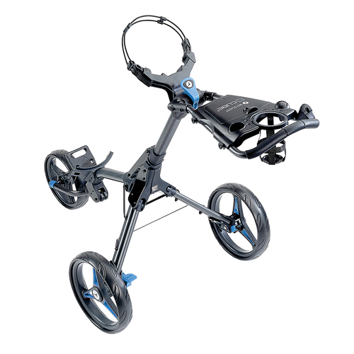 Motocaddy - Cube Foldable and Adjustable Lightweight 3 Wheel Golf Buggy Pushcart