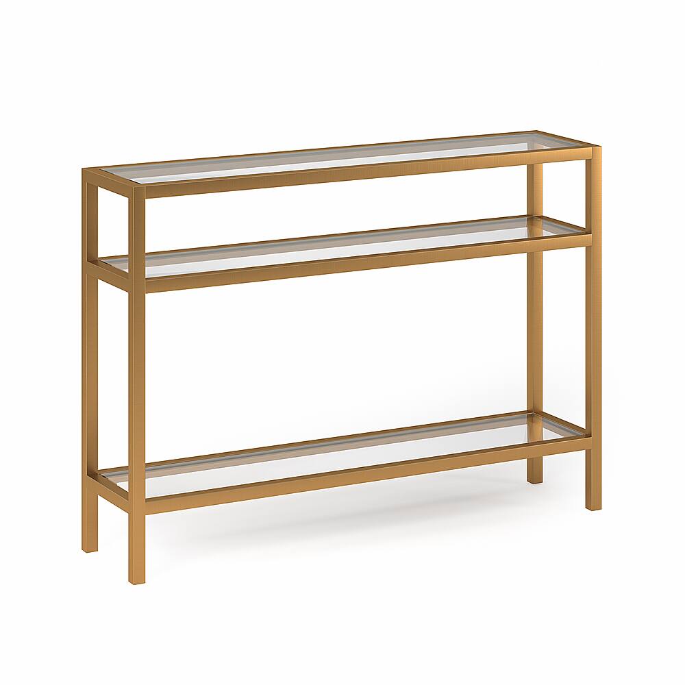 Angle View: Camden&Wells - Sivil 42" Console Table - Brass