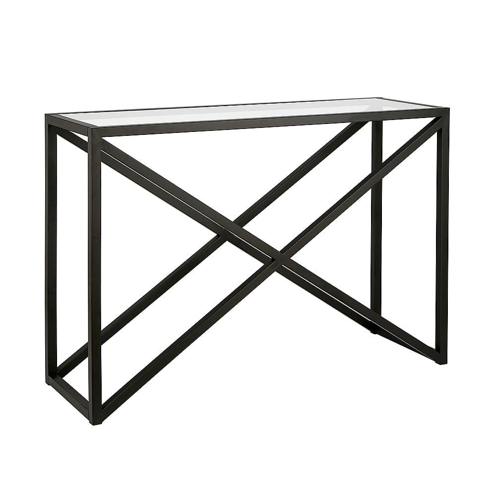 Angle View: Camden&Wells - Calix 42" Console Table - Blackened Bronze