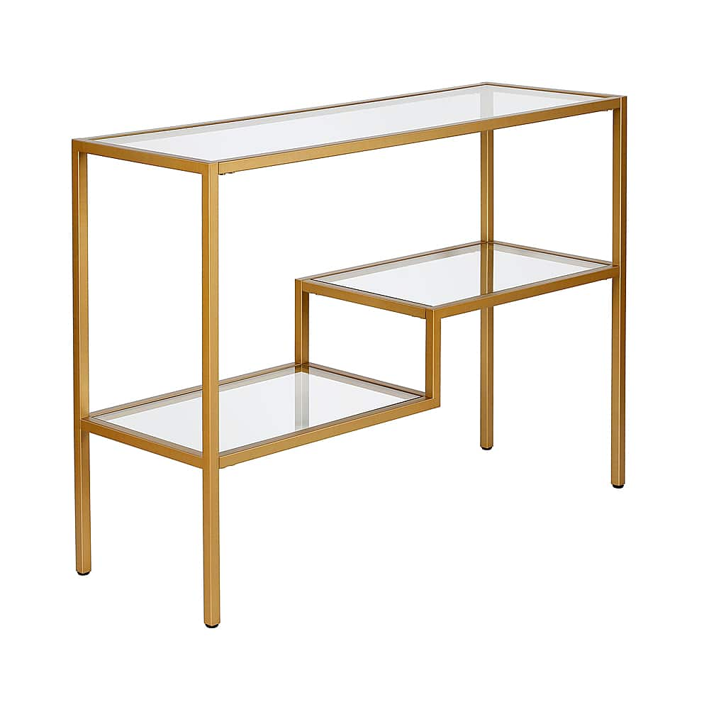 Angle View: Camden&Wells - Lovett 42" Console Table - Brass