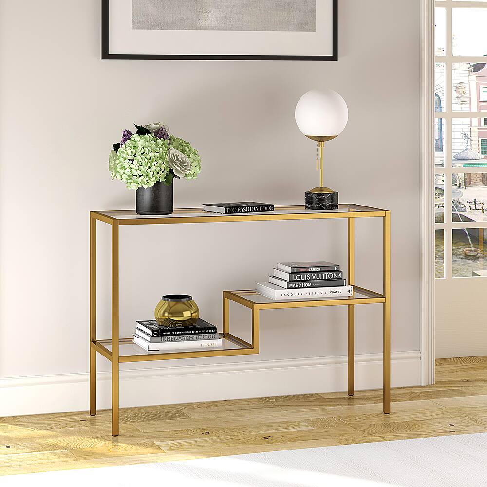Alt View 11. Camden&Wells - Lovett 42" Console Table - Brass.