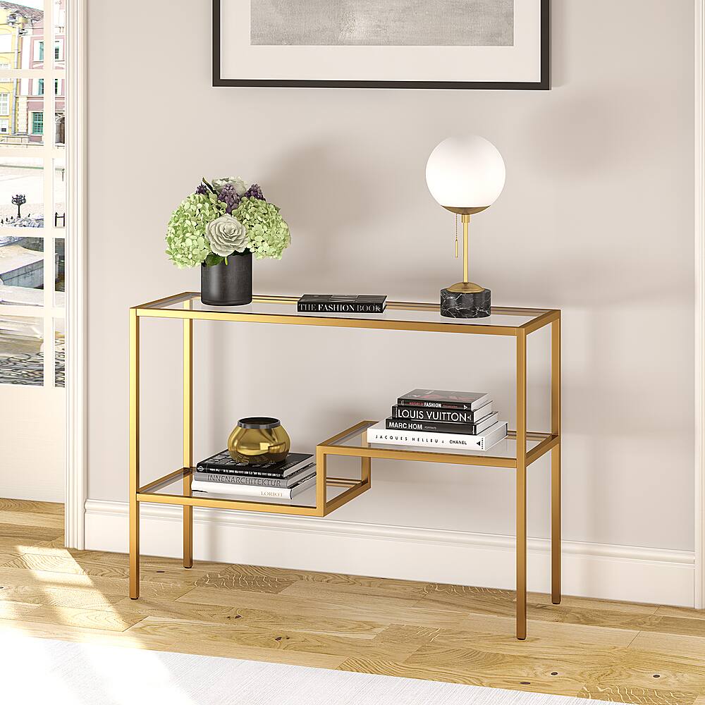 Alt View 15. Camden&Wells - Lovett 42" Console Table - Brass.
