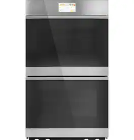 Café - 30" Built-In Double Electric Convection Wall Oven with True European Convection, In-Oven Camera, and Built-In Wi-Fi - Platinum Glass