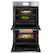 Alt View 12. Café - 30" Built-In Double Electric Convection Wall Oven with True European Convection, In-Oven Camera, and Built-In Wi-Fi - Platinum Glass.