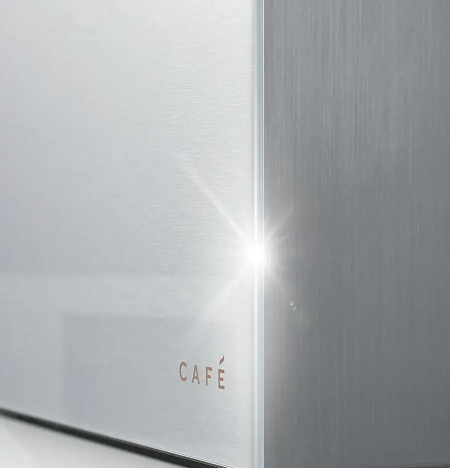 Alt View 29. Café - 30" Built-In Double Electric Convection Wall Oven with True European Convection, In-Oven Camera, and Built-In Wi-Fi - Platinum Glass.