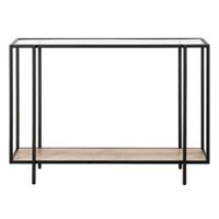 Camden&Wells - Vireo 42" Console Table - Blackened Bronze/Limed Oak - Front_Zoom