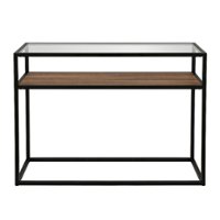 Camden&Wells - Addison 42" Console Table - Blackened Bronze - Front_Zoom