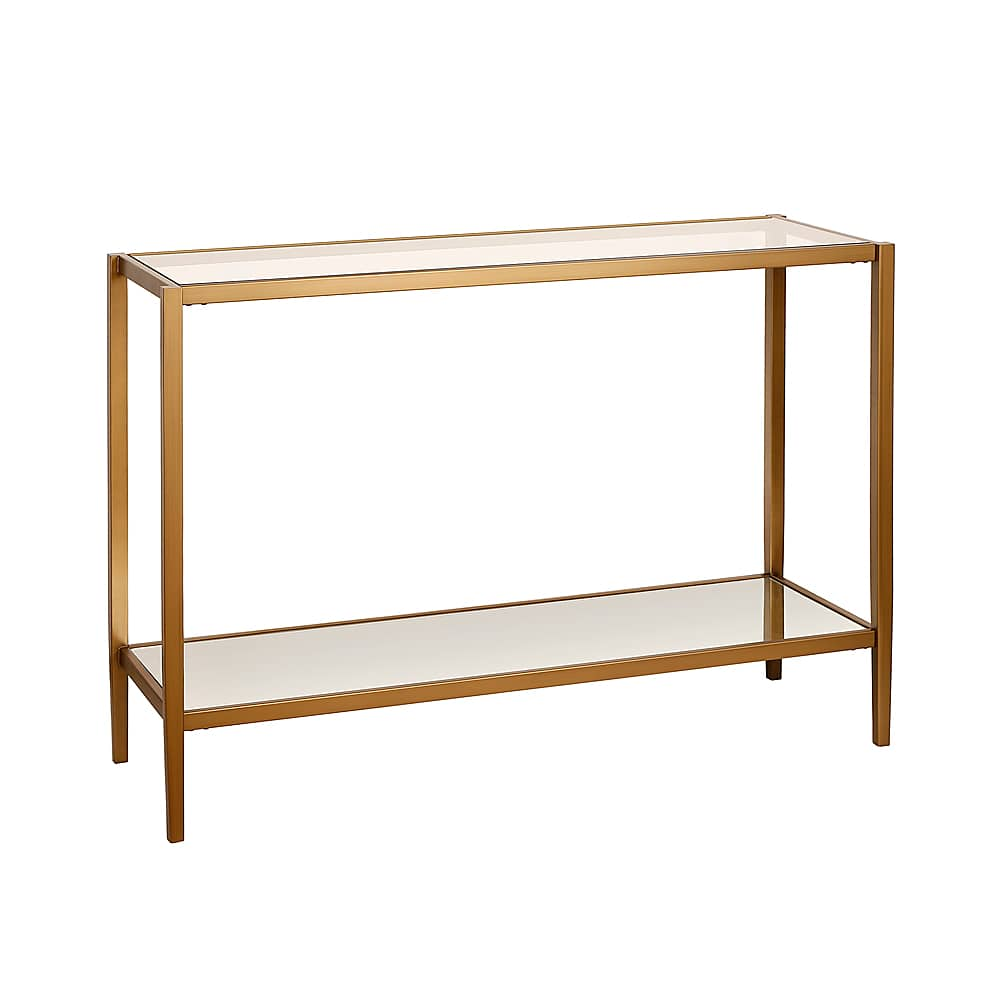 Angle View: Camden&Wells - Hera 42" Console Table - Brass