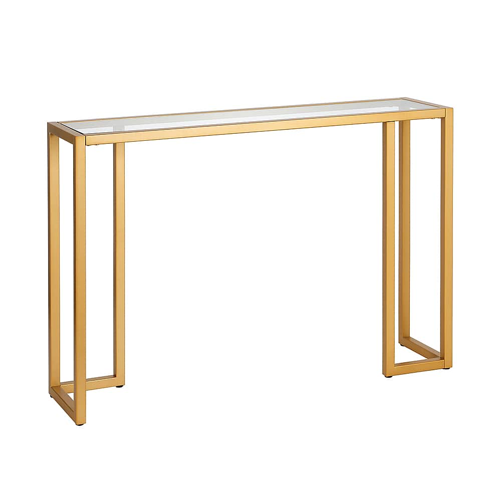 Angle View: Camden&Wells - Oscar 42" Console Table - Brass