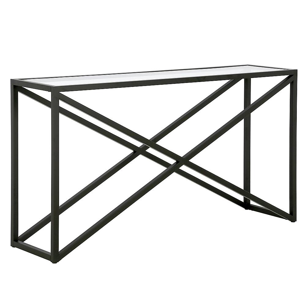 Angle View: Camden&Wells - Calix 55" Console Table - Blackened Bronze