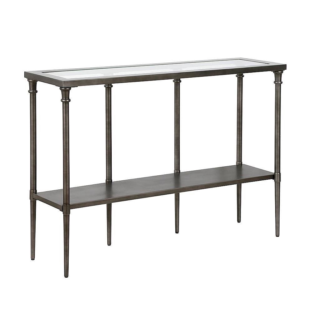 Angle View: Camden&Wells - Dafna Console Table - Aged Steel