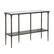 Angle. Camden&Wells - Dafna Console Table - Aged Steel.