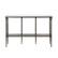 Front. Camden&Wells - Dafna Console Table - Aged Steel.