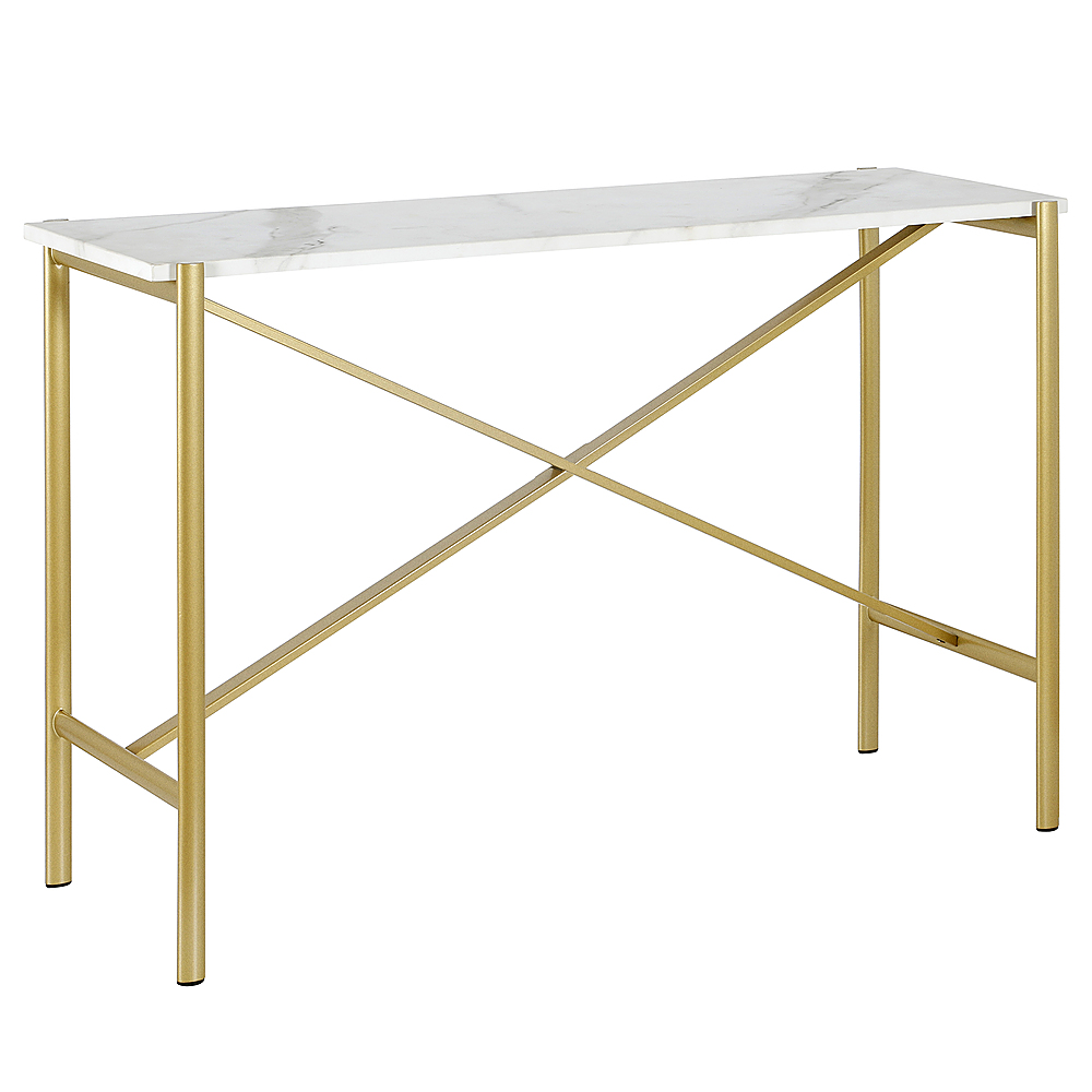 Angle View: Camden&Wells - Braxton Console Table - Gold