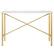 Front. Camden&Wells - Braxton Console Table - Gold.