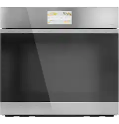 Café - 30" Built-In Single Electric Convection Wall Oven with In-Oven Camera and Built-In Wi-Fi - Platinum Glass - Front_Zoom