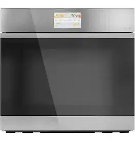 Café - 30" Built-In Single Electric Convection Wall Oven with In-Oven Camera and Built-In Wi-Fi - Platinum Glass