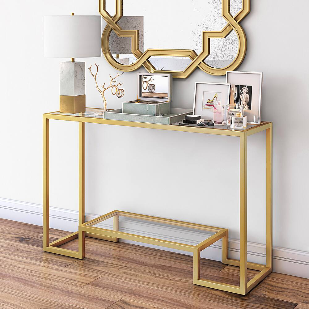 Alt View 11. Camden&Wells - Athena Console Table - Brass.