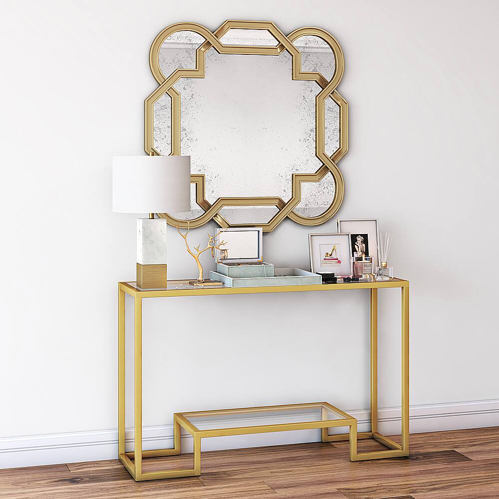 Alt View 15. Camden&Wells - Athena Console Table - Brass.